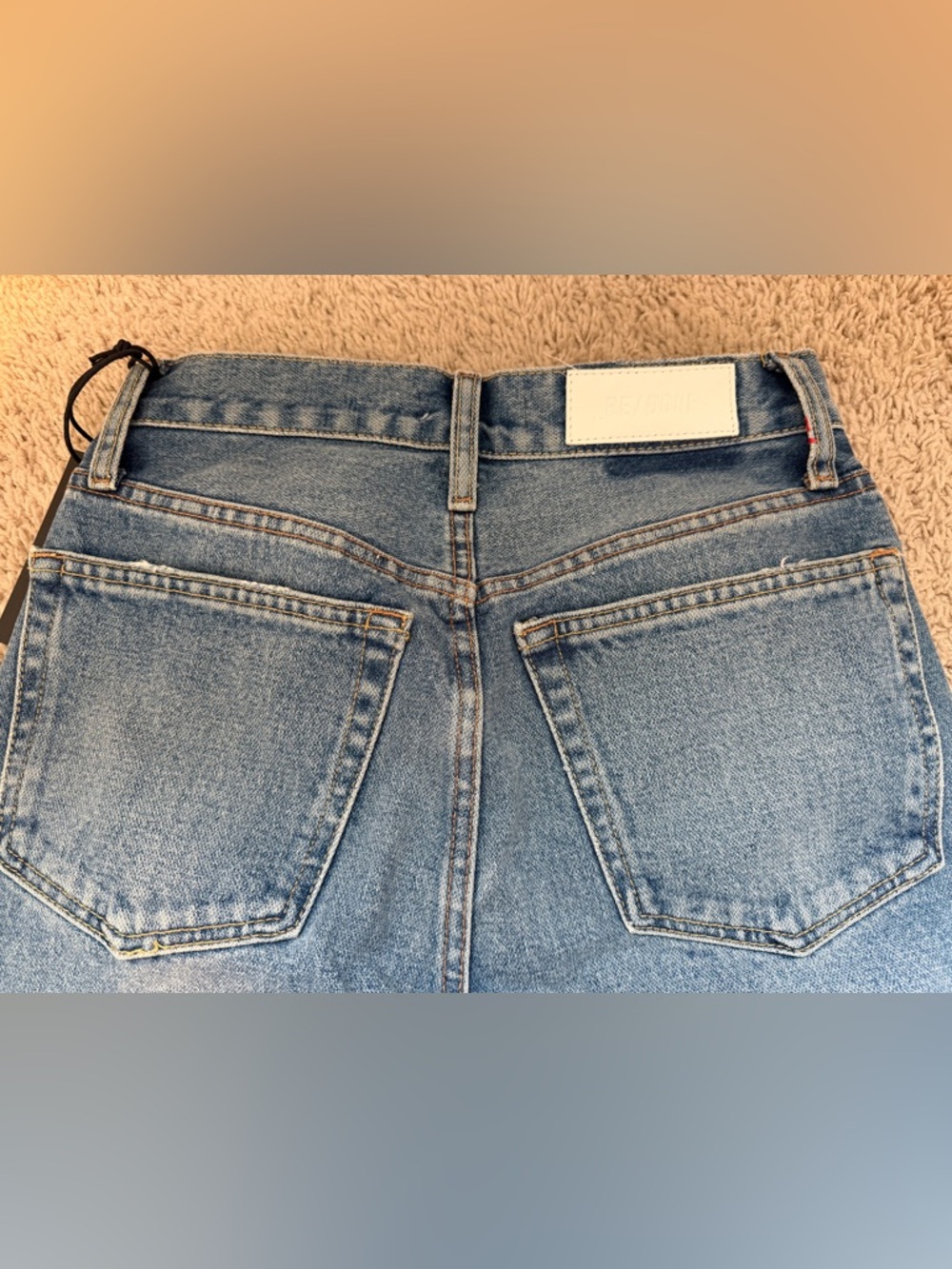Re/Done 90s High Rise Loose Jeans - SIZE 24 - Picture 5 of 7